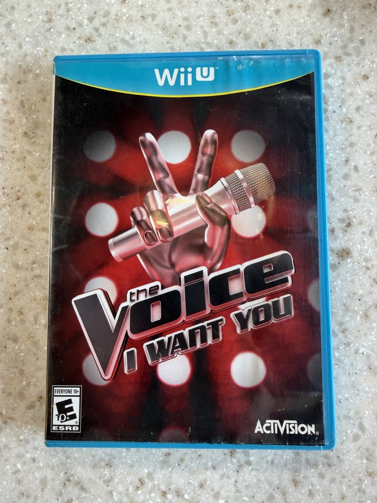 THE VOICE I WANT YOU WII U NINTENDO WIIU WII U GAME & CASE NES HQ