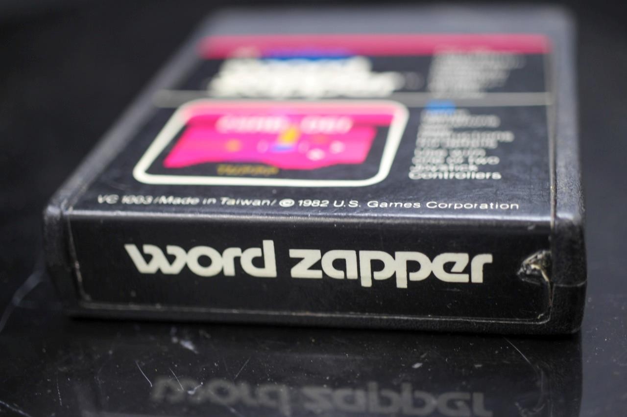 Word Zapper (Atari 2600, 1982) Cart Only Tested