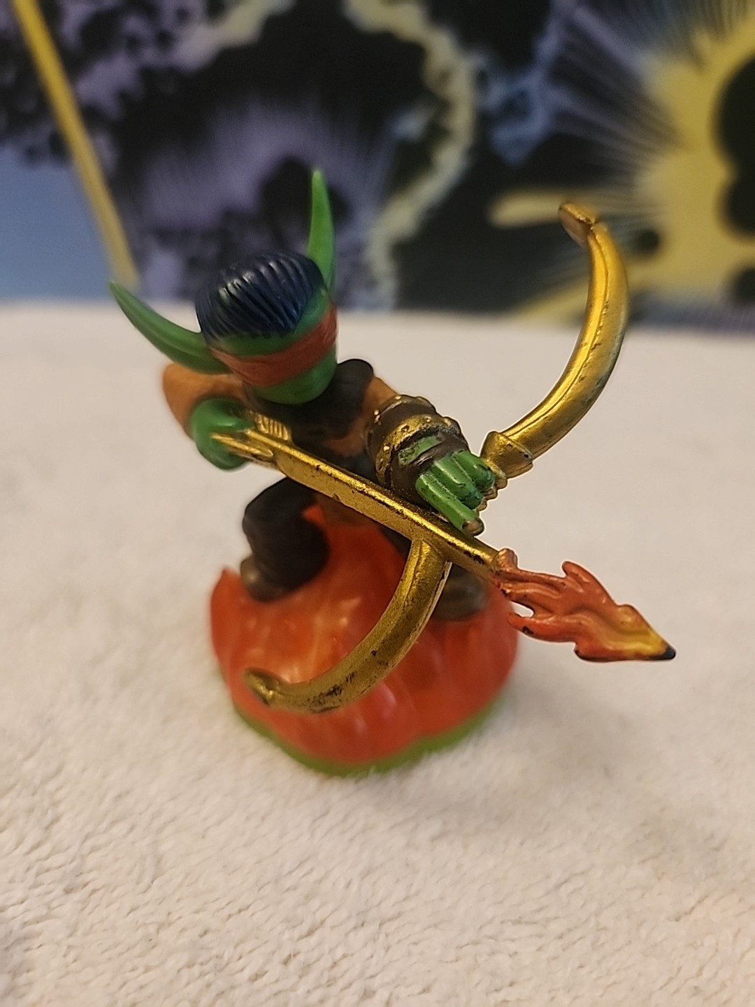 Skylanders Lot of 5 GOLDEN QUEEN Stealth Elf Dark Ninja Flameslinger Activision