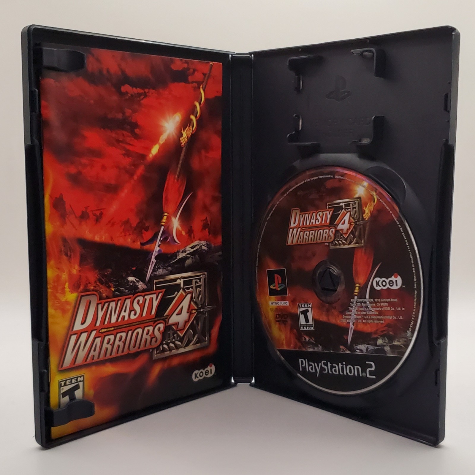 Dynasty Warriors 4 PS2 Greatest Hits Complete/Tested