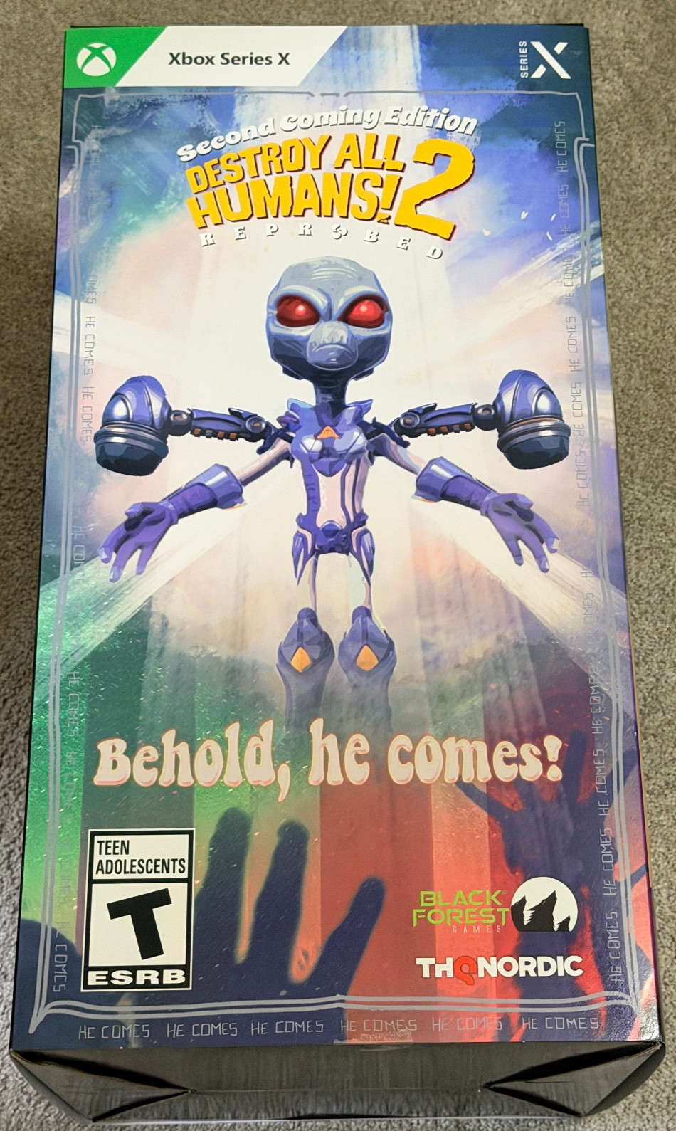 NEW Destroy All Humans 2 Reprobed 2nd Coming Edition Xbox X RARE ONLY 3700 MADE