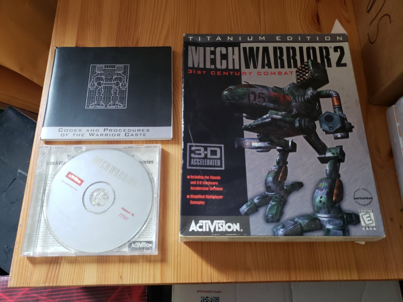 MechWarrior 2 Titanium Edition PC Big Box Complete w Inserts CD-ROM Activision