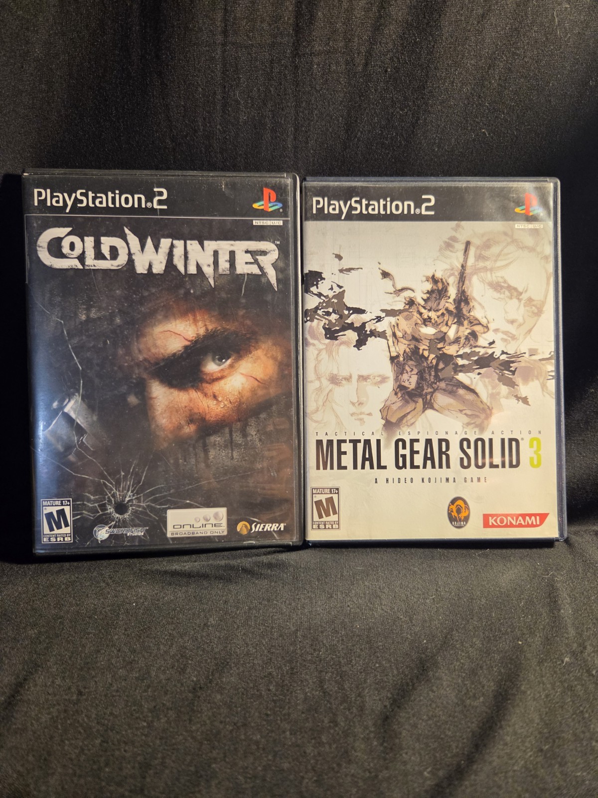 PlayStation 2 Game Lot 10 CIB Metal Gear Solid 1 2 3 GTA San Andreas Simpsons