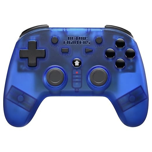 Retro Fighters Defender Next Gen Blue – Brand New – Playstation 1/2/3, Switch