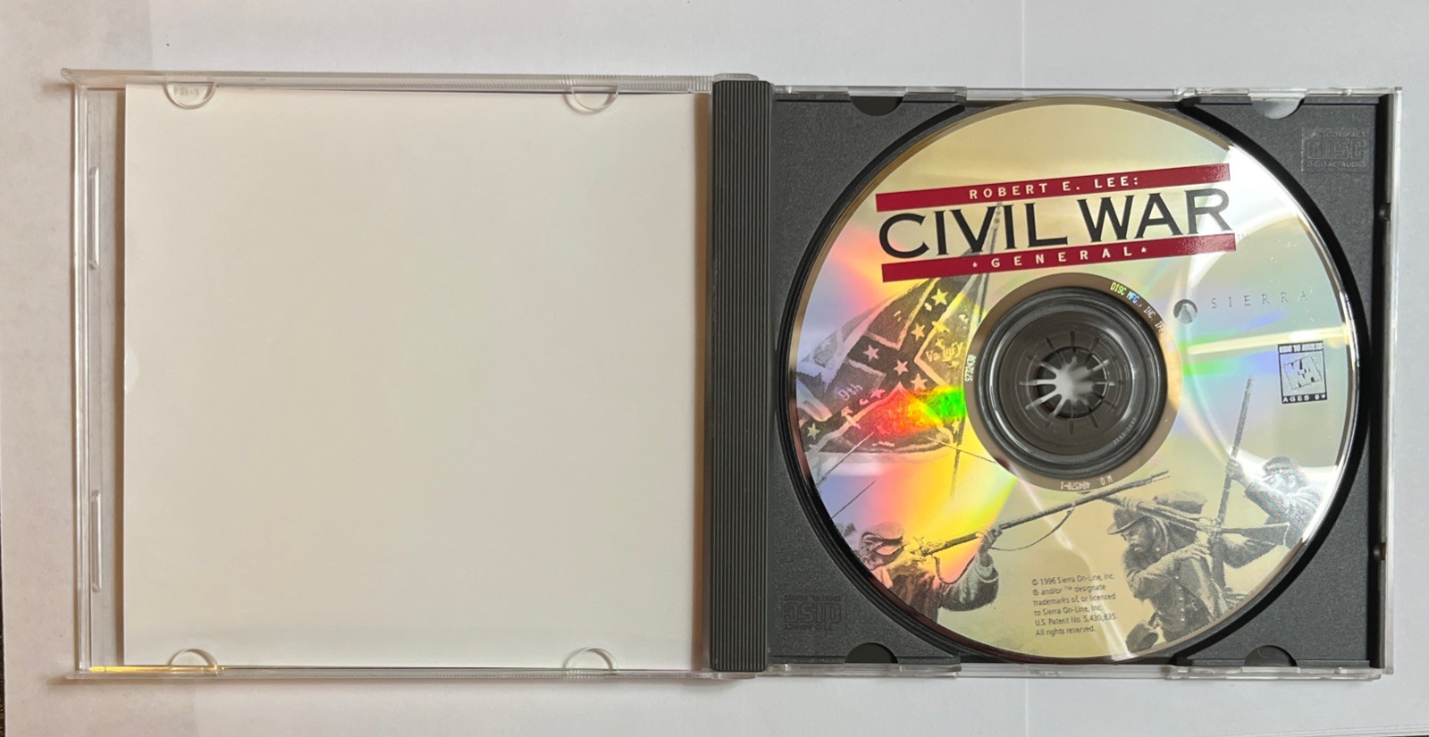 Robert E. Lee: Civil War General (Sierra) – Windows PC Computer Strategy Game CD