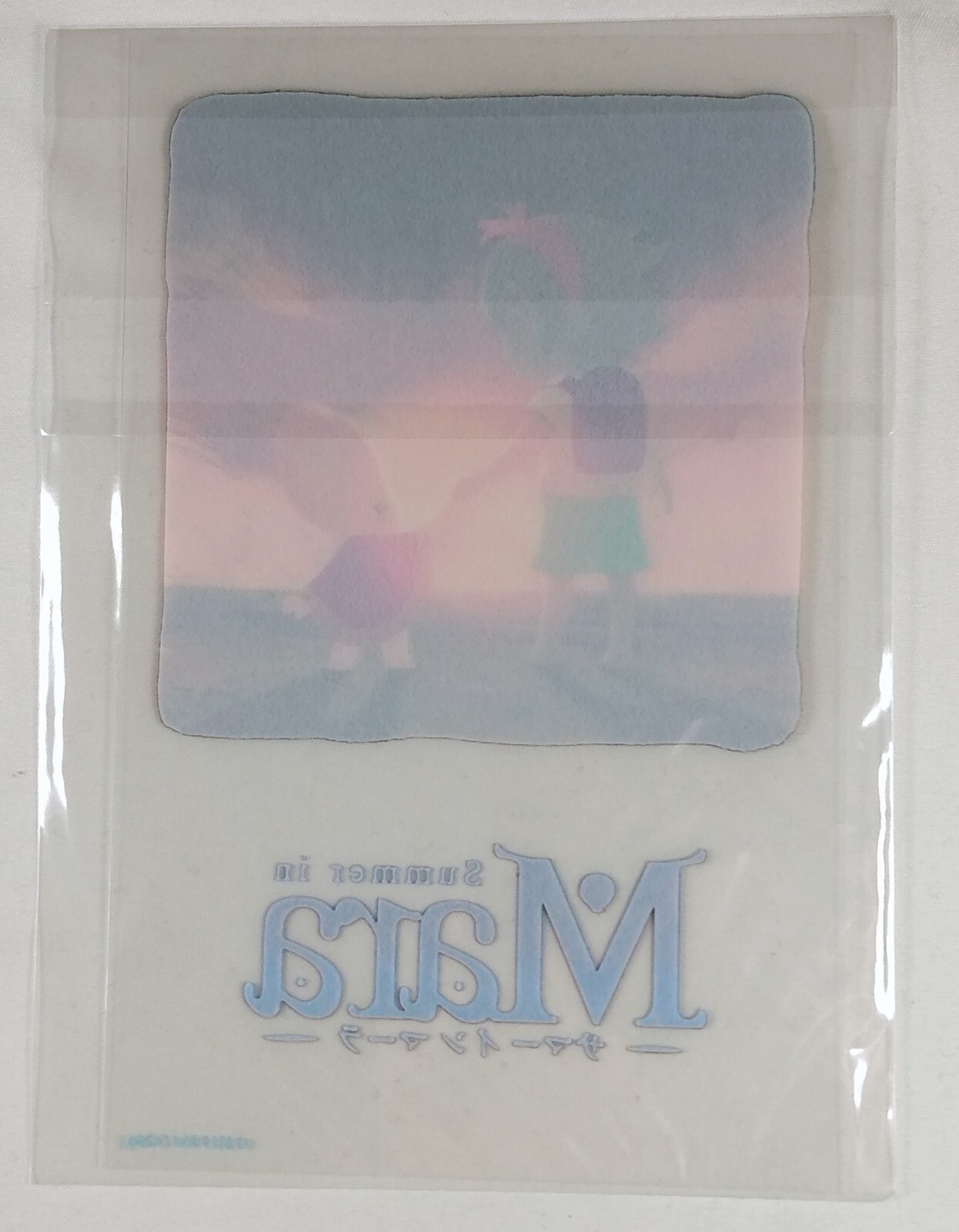 Summer in Mara 5.5″ x 3.5″ clear ART CARD Japanese promo item (NO GAME)