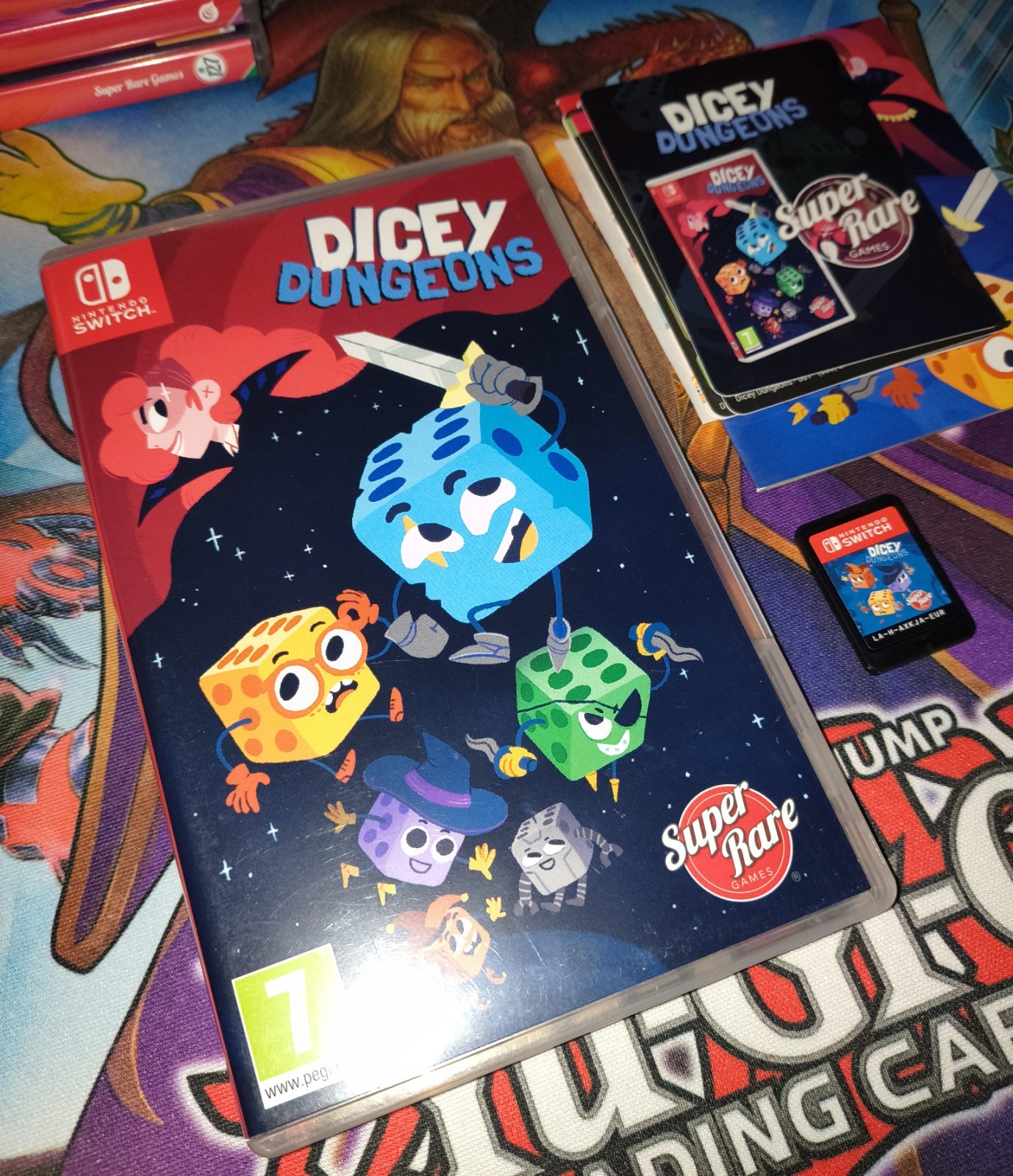 Dicey Dungeons Nintendo Switch Super Rare Games #67 (CIB)