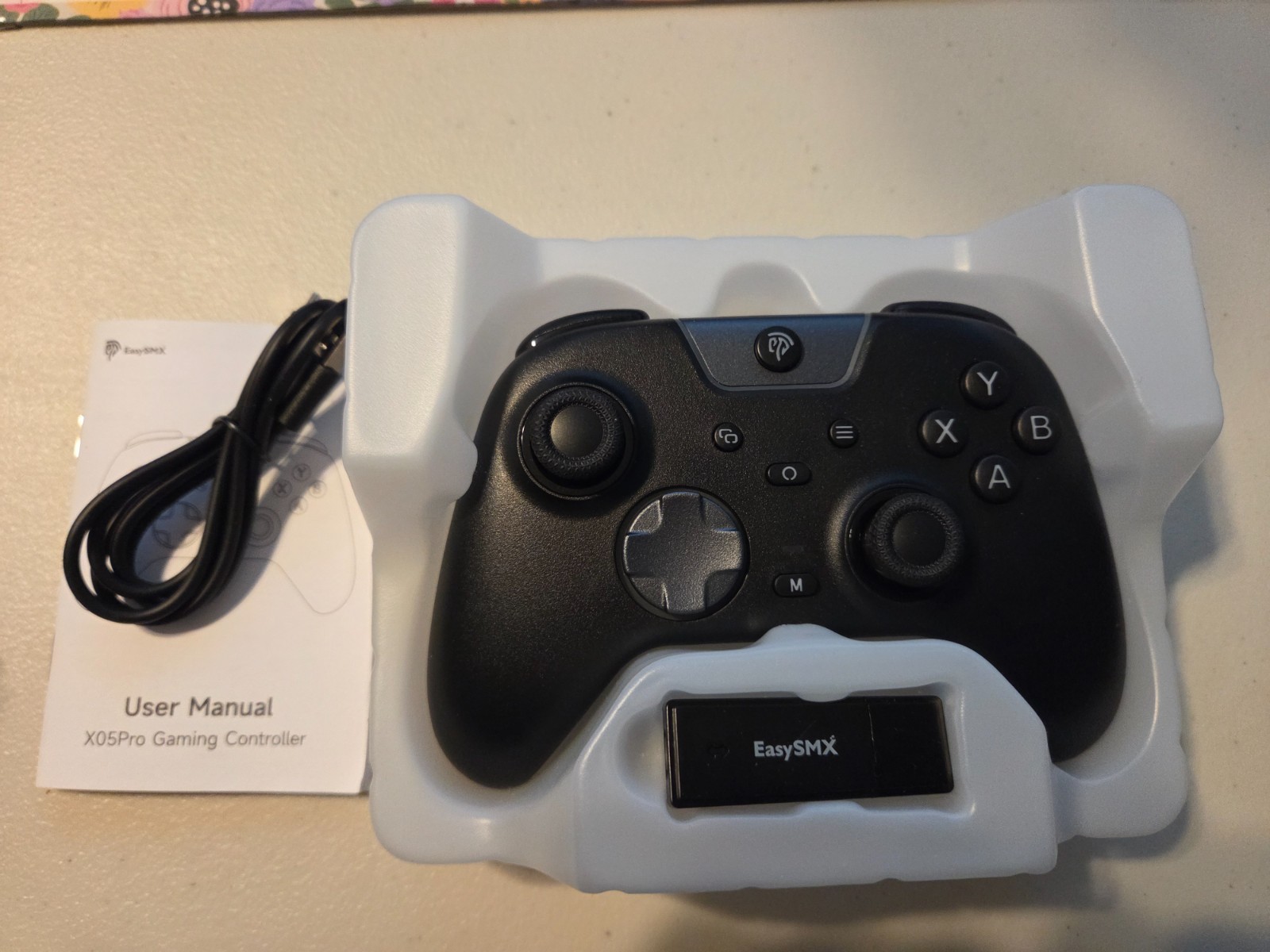 NEW EasySMX X05Pro Wireless Controller – PC/Switch/iOS/Android – Quiet Button