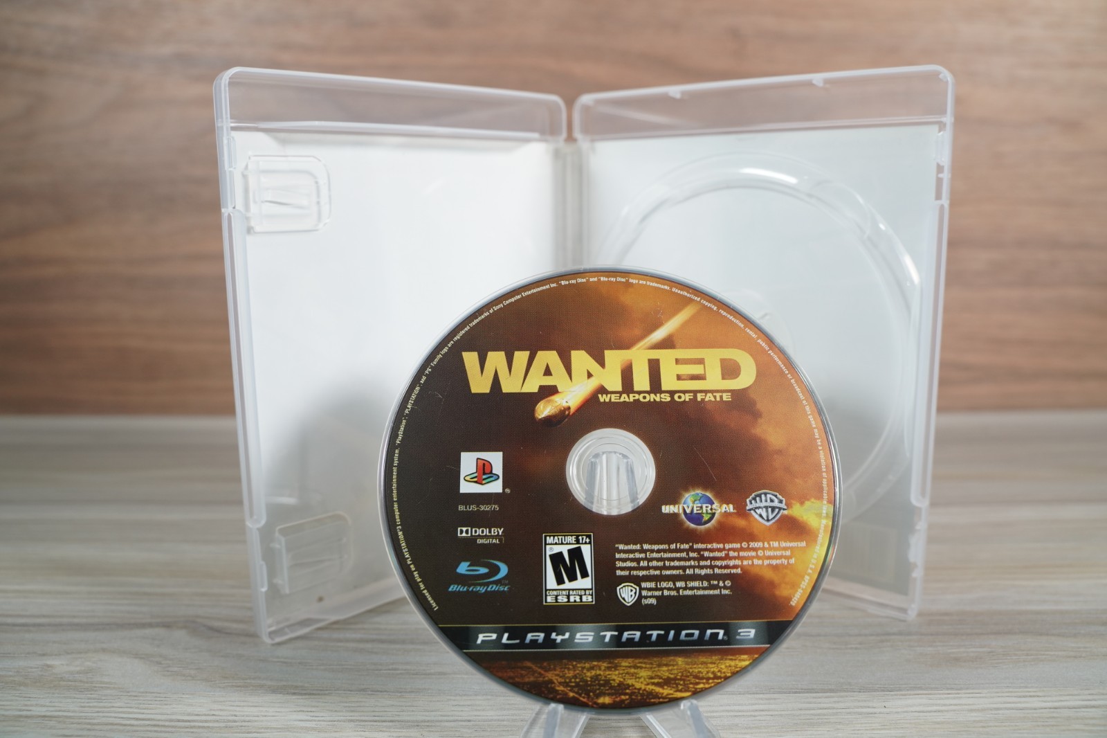 Wanted: Weapons of Fate (Sony PlayStation 3) PS3 *NO MANUAL*