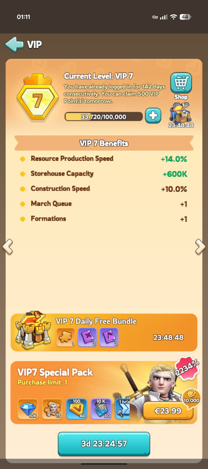 Kingshot 90M+ Power TG2 Account | Top Alliance R3 | 260K Gems | Server 99X
