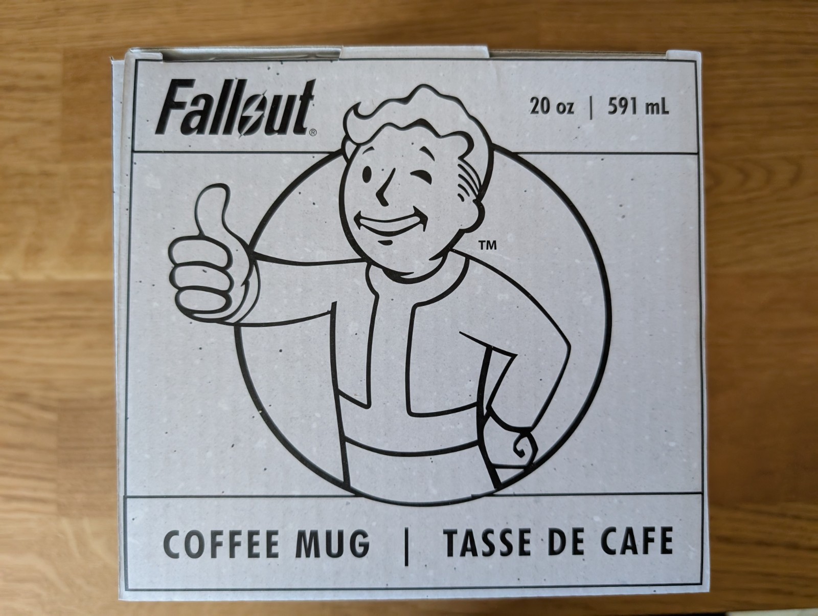Fallout Vault Boy 3D Coffee Mug 20 oz Just Funky Ceramic Cup Bethesda