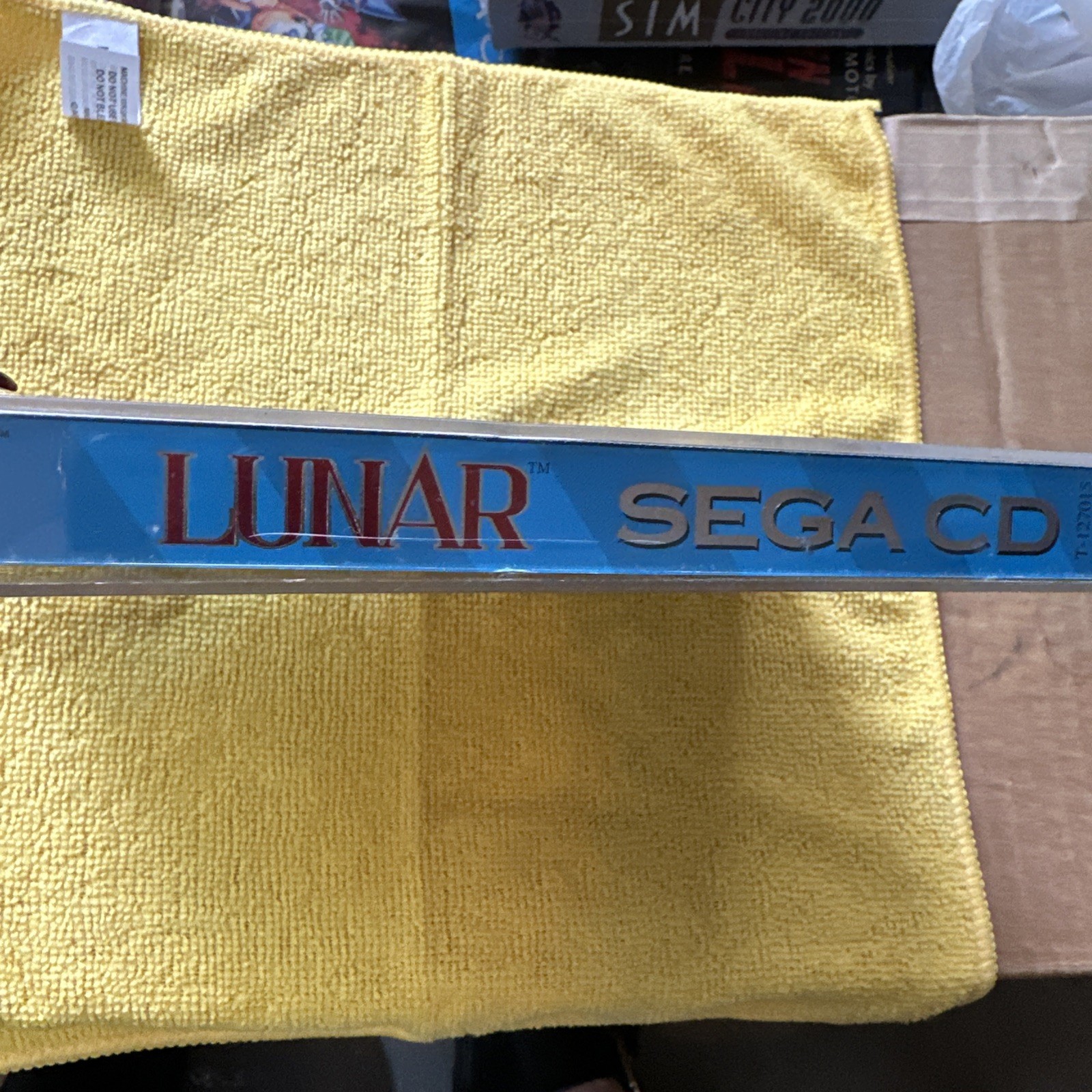 Lunar: The Silver Star (Sega CD, 1993) Case, CD And Manual No Reg