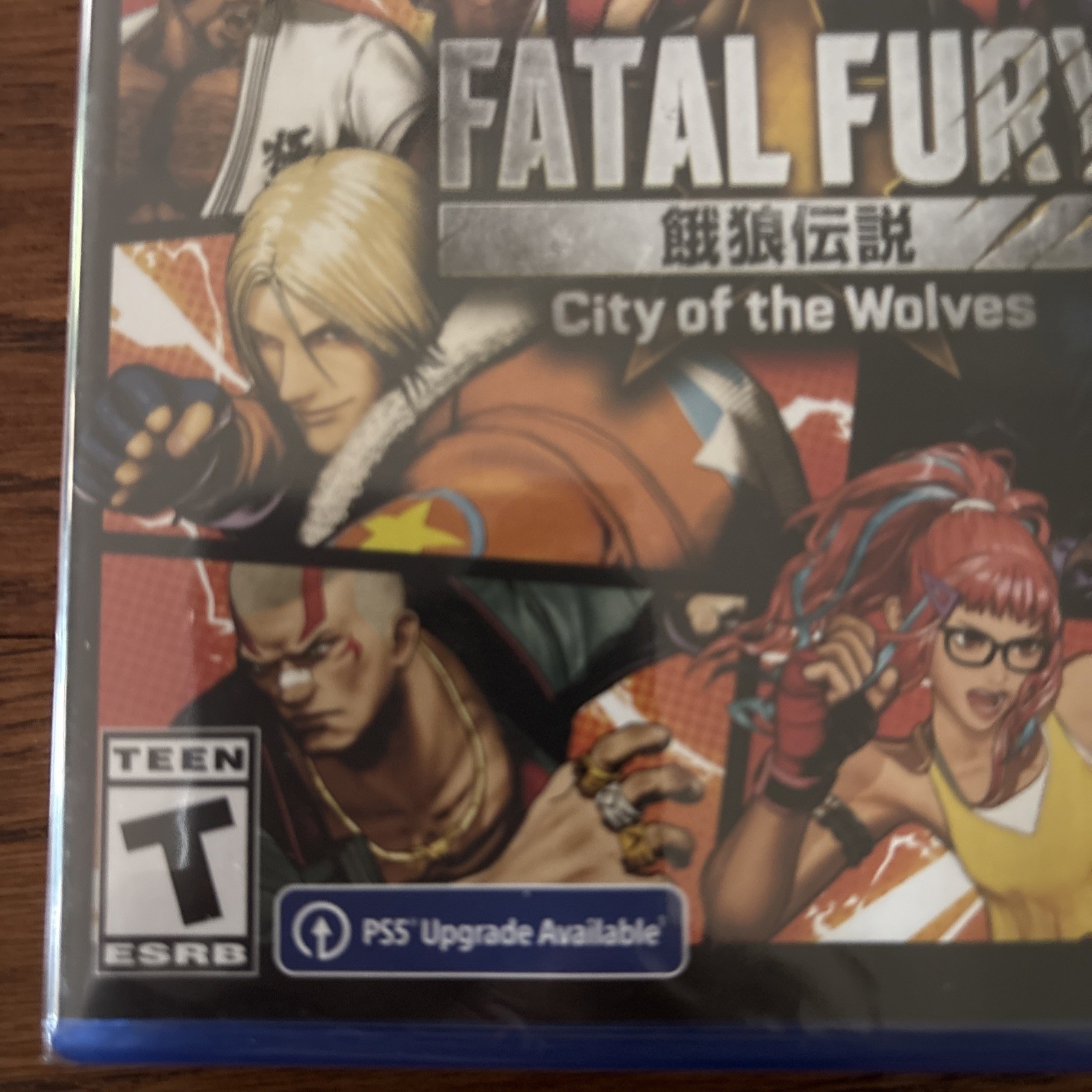 Fatal Fury City of the Wolves (PS4) New Sealed PS5 upgrade avl w/ Terry Costume