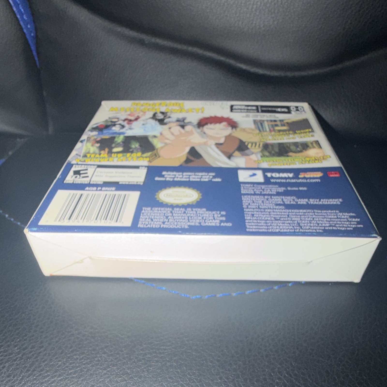 TOMY Naruto: Ninja Council 2 GBA Manual Included Multiplayer E10+