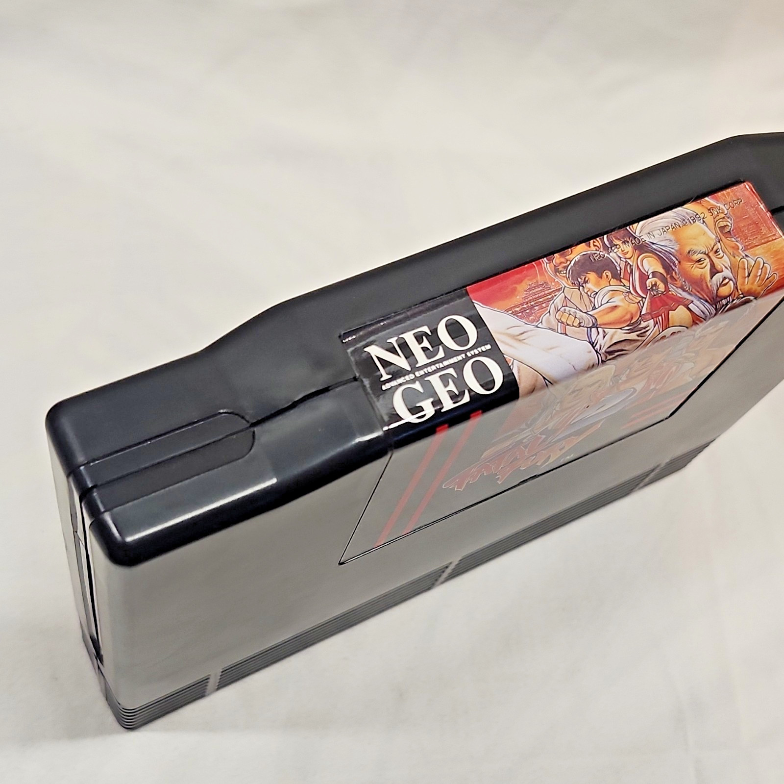 Near Mint – Fatal Fury 2 -DOG TAG – SNK Neo Geo AES – CIB Complete US Authentic
