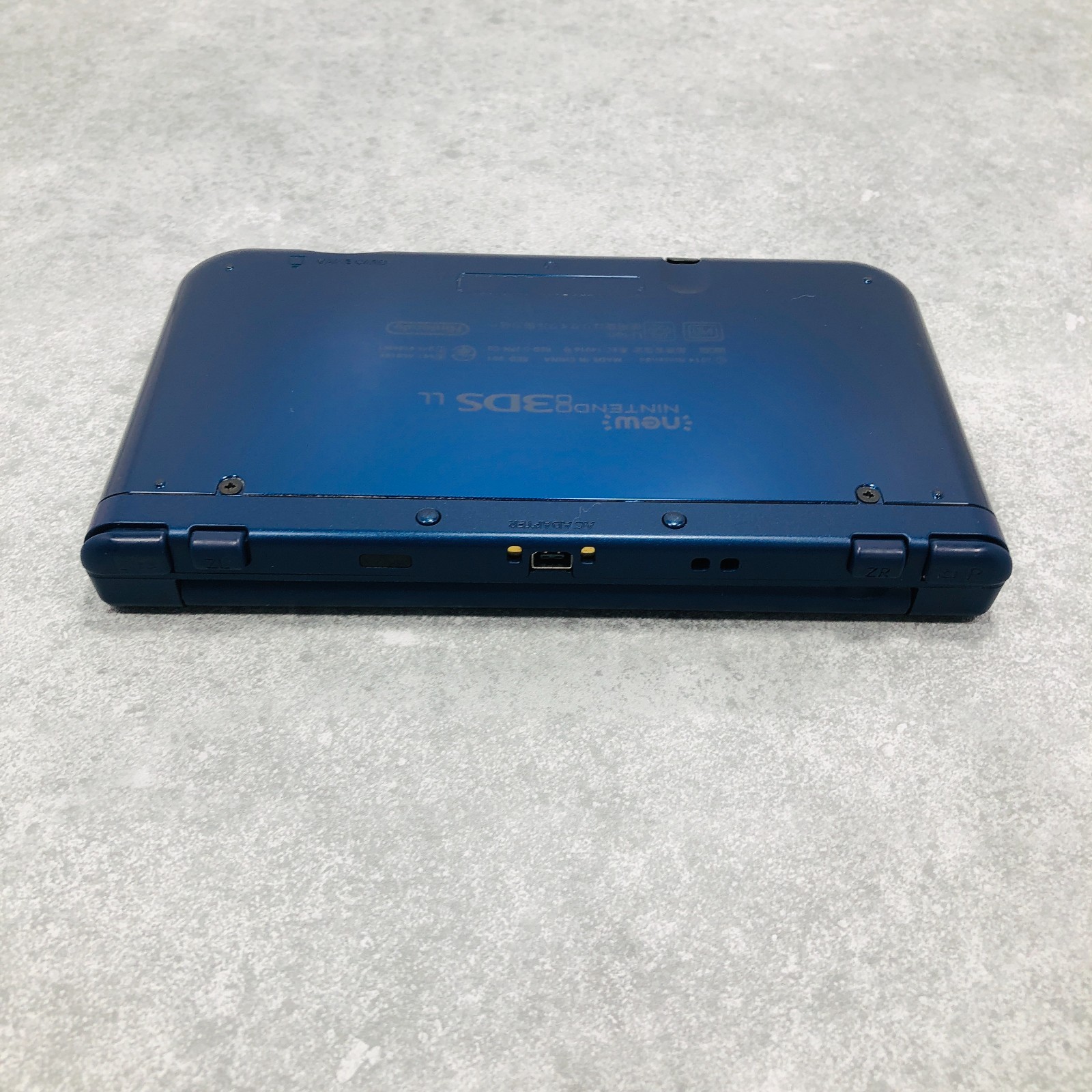 [Top IPS / EX+3] New Nintendo 3DS LL XL Metallic Blue console Japan NTSC-J 06-86