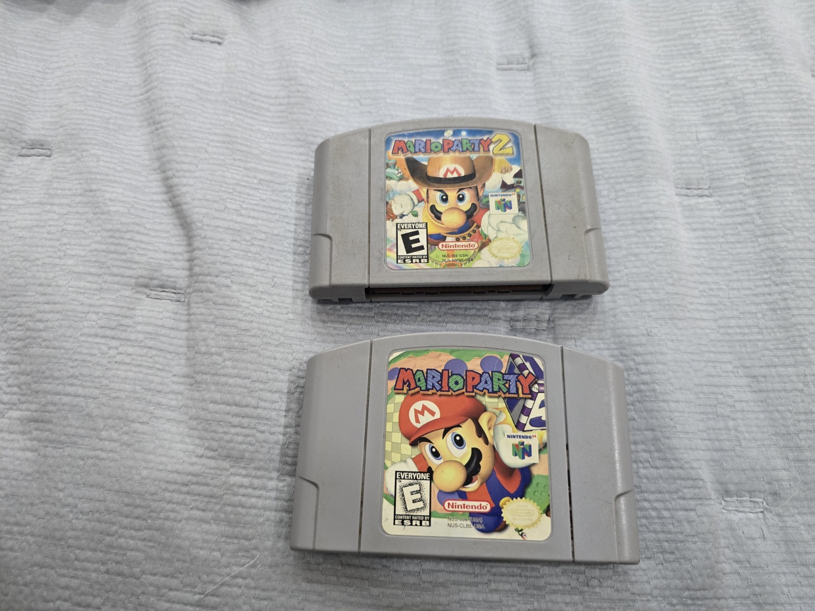Mario Party 1 And 2 Nintendo 64 N64 Authentic