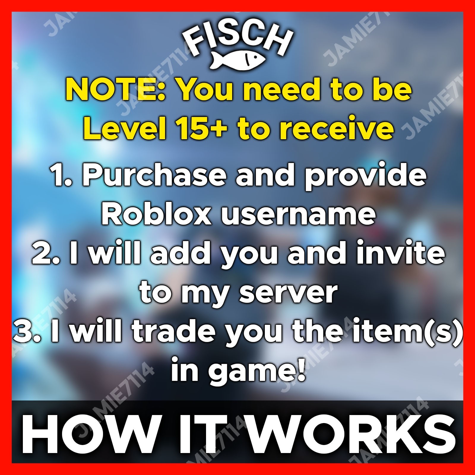 FISCH 🐟 Blight Idol‼️CHEAP & FAST SERVICE ‼️