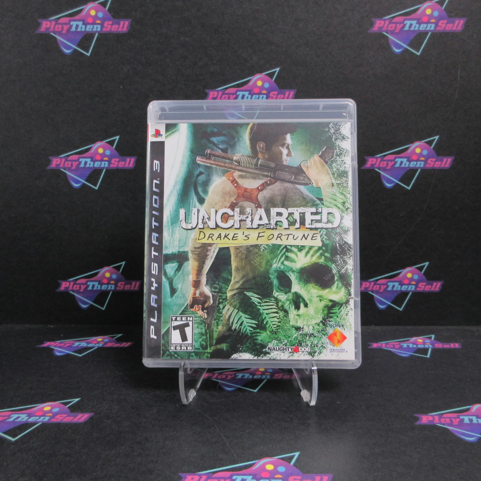 Uncharted Drake’s Fortune PS3 PlayStation 3 Complete – Excellent – 1 Year