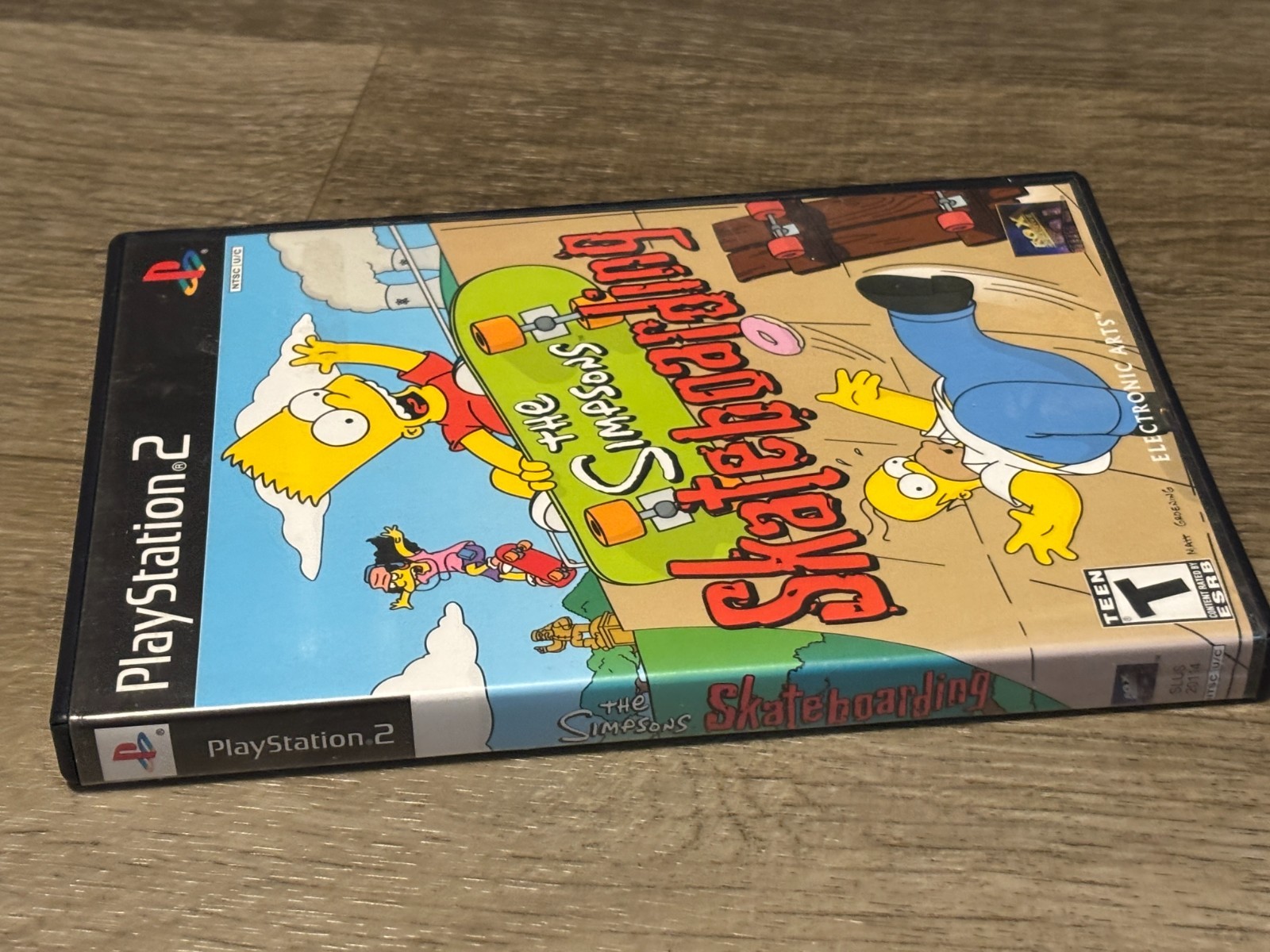 The Simpsons Skateboarding PlayStation 2 PS2 Complete CIB w/Reg Card Tested