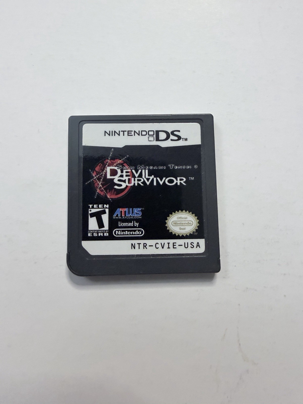 Shin Megami Tensei: Devil Survivor (Nintendo DS, 2009) Authentic Loose Tested