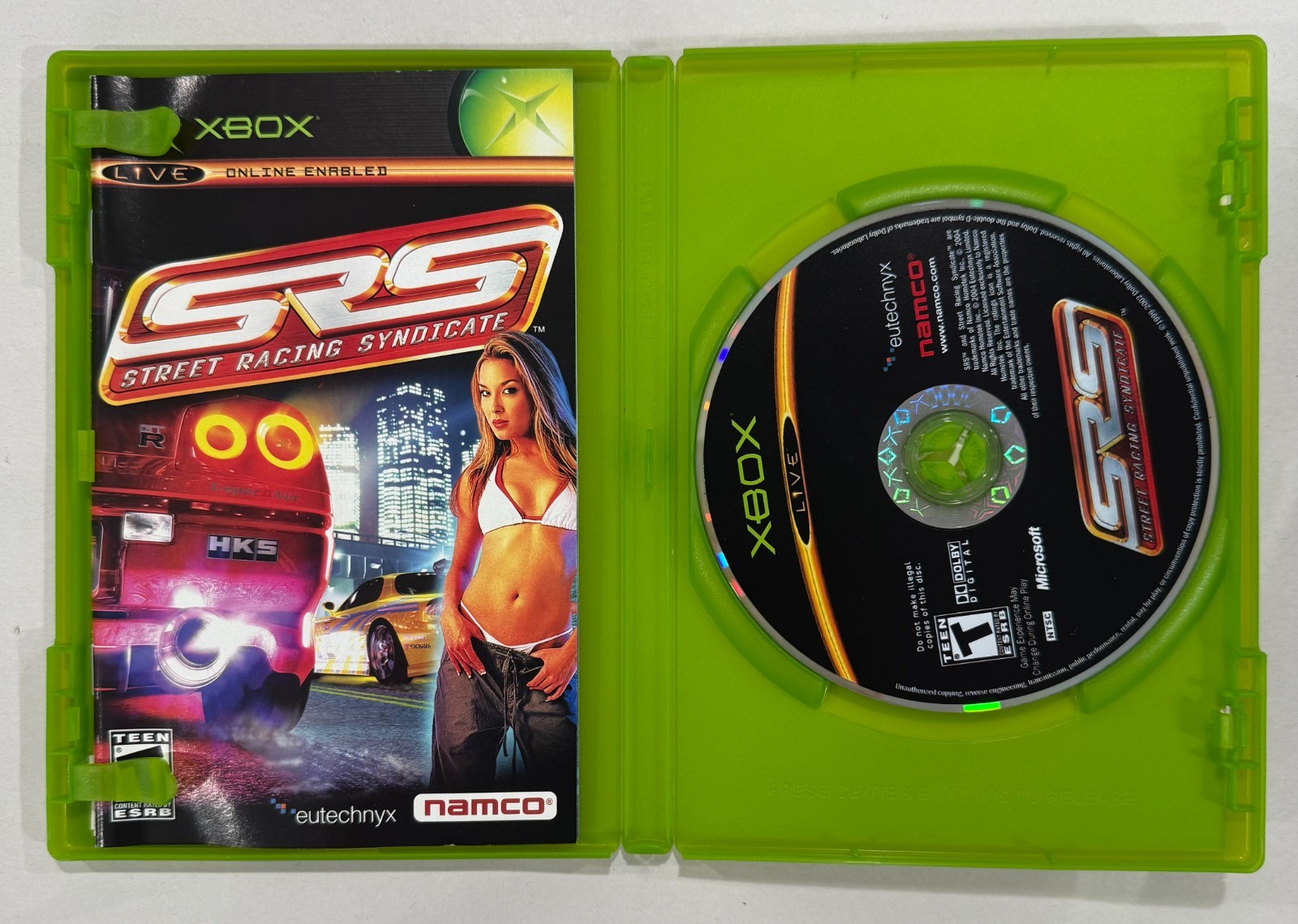 CIB Xbox Games Lot: Midnight Club 3 Dub Edition, SRS Street Racing Syndicate