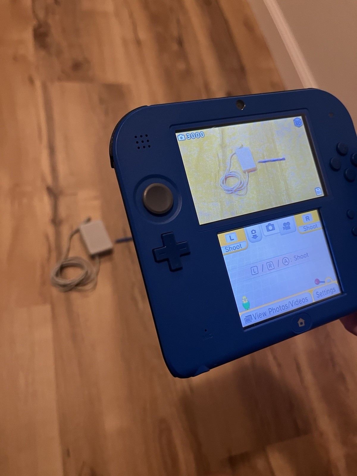 Nintendo 2DS Blue Mario Kart 7 Edition Tested Working