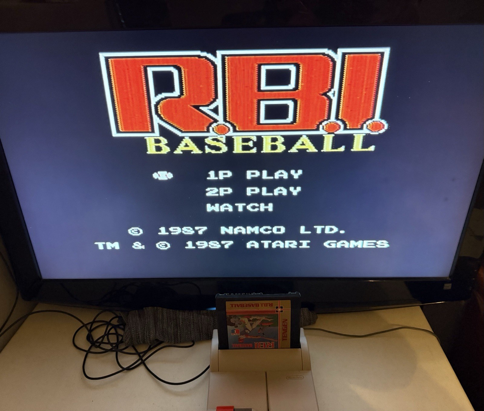Nintendo NES Lot of 3! Play Action Football, World Cup & RBI Baseball CARTS ONLY