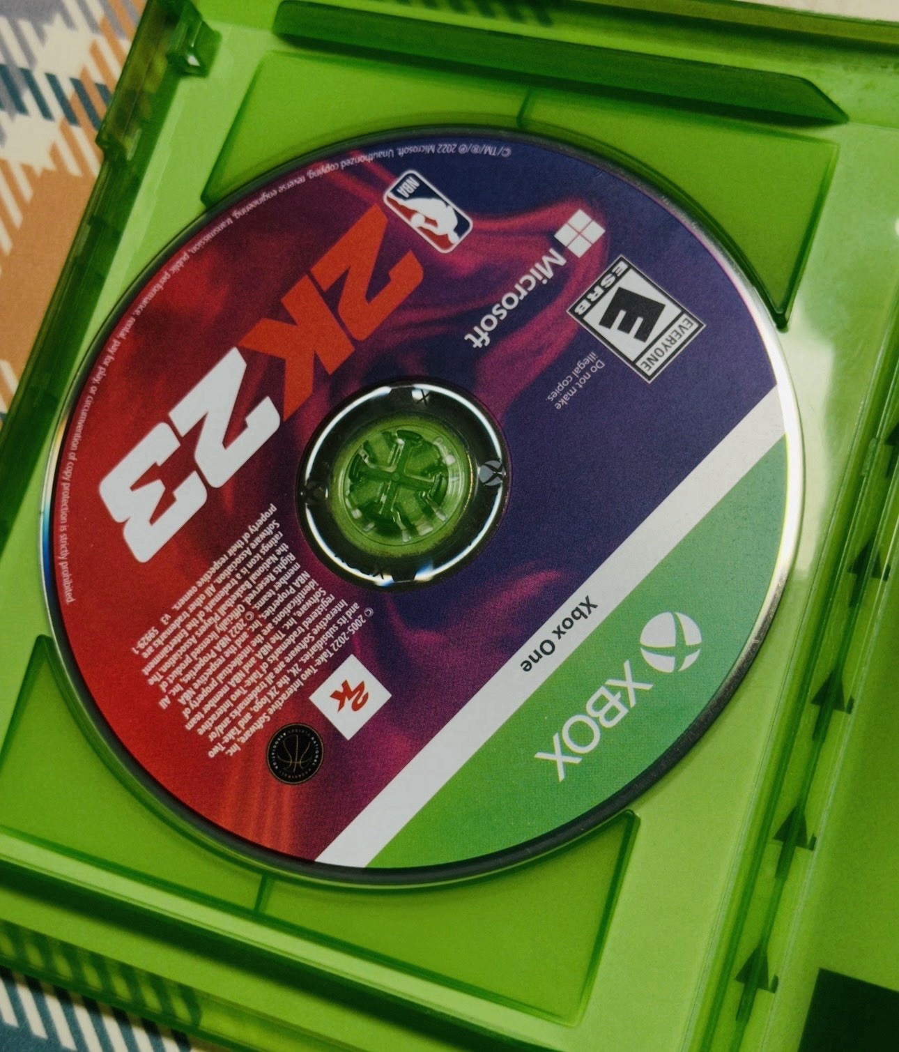 NBA 2K23 – Microsoft Xbox One Tested/Works Fast Shipping With Case H1778343