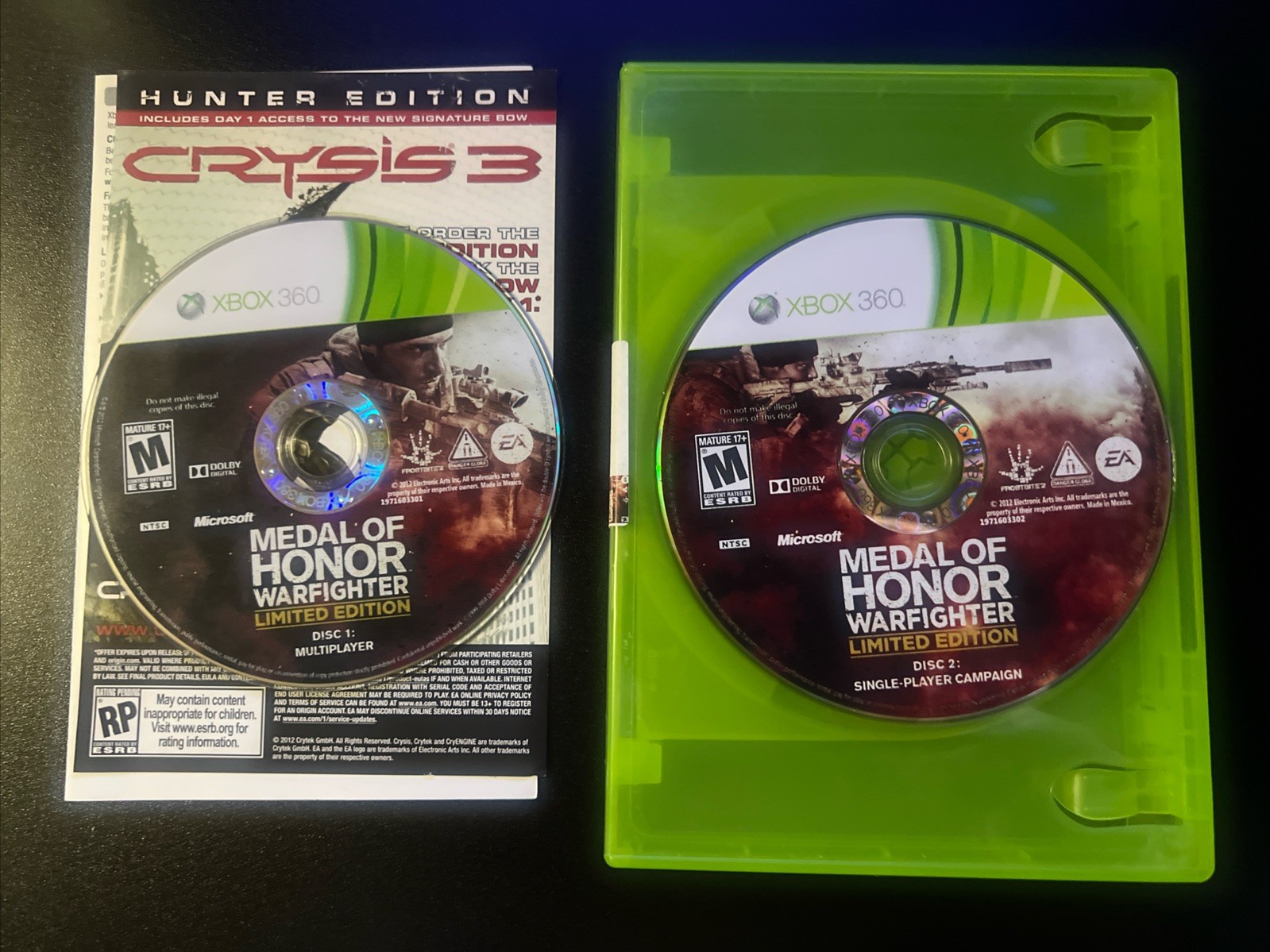 Medal of Honor: Warfighter — Limited Edition (Microsoft Xbox 360, 2012)