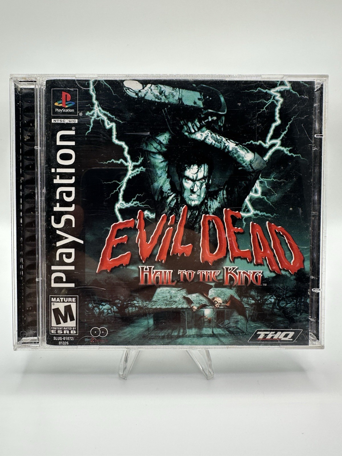 Evil Dead: Hail to the King PS1 THQ w/ Manual Included NTSC-U/C (2000)