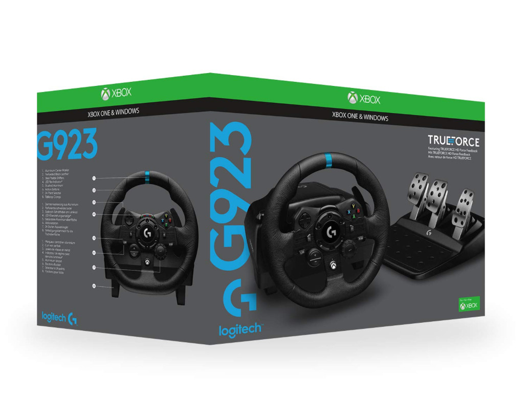 Logitech G923 Racing Wheel for Xbox Series X/S, Xbox One,PC TRUEFORCE BRAND NEW