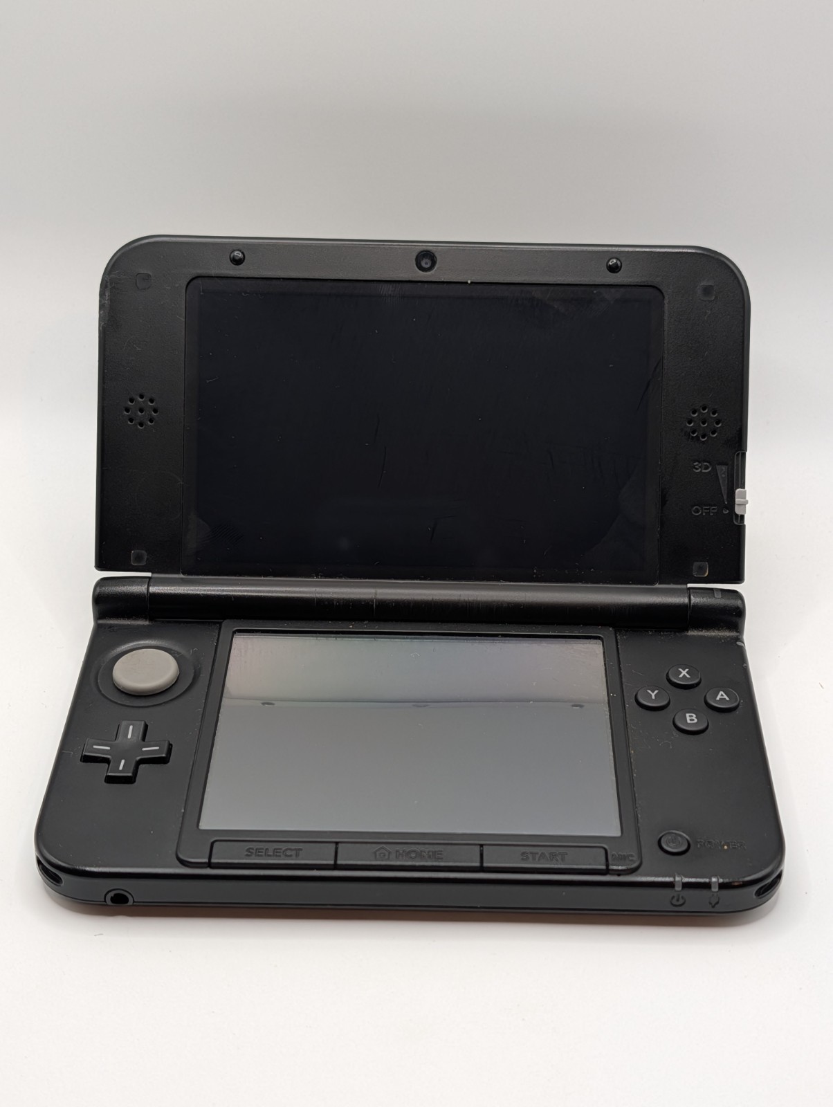 Nintendo 3DS XL Launch Edition Black Handheld OEM Charger Tested and Working