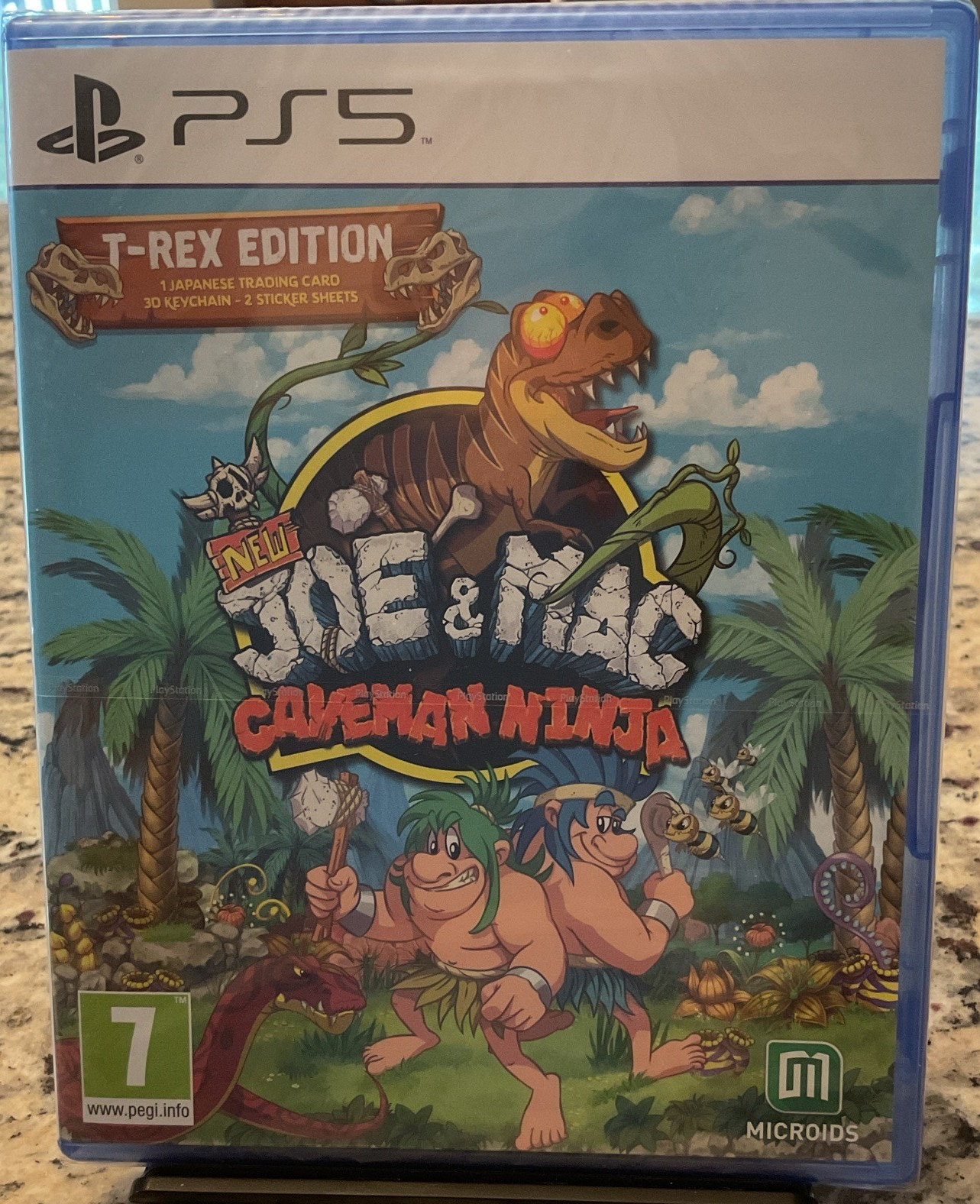 Microids New Joe & Mac: Caveman Ninja T-Rex Edition PS5 PAL PEGI 7