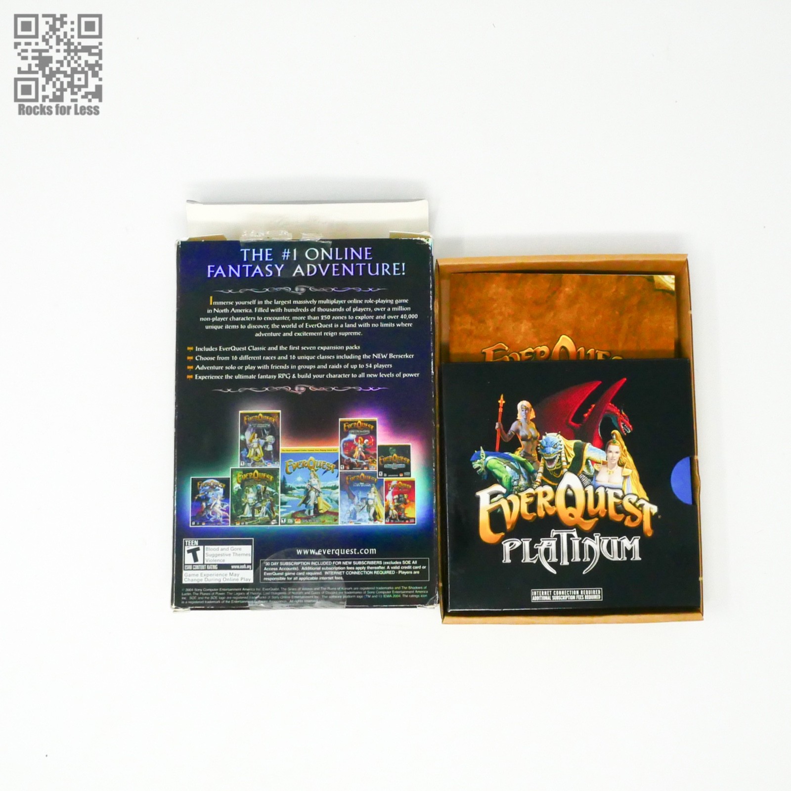 EverQuest: Platinum (PC, 2004) – COMPLETE IN BOX – EUC