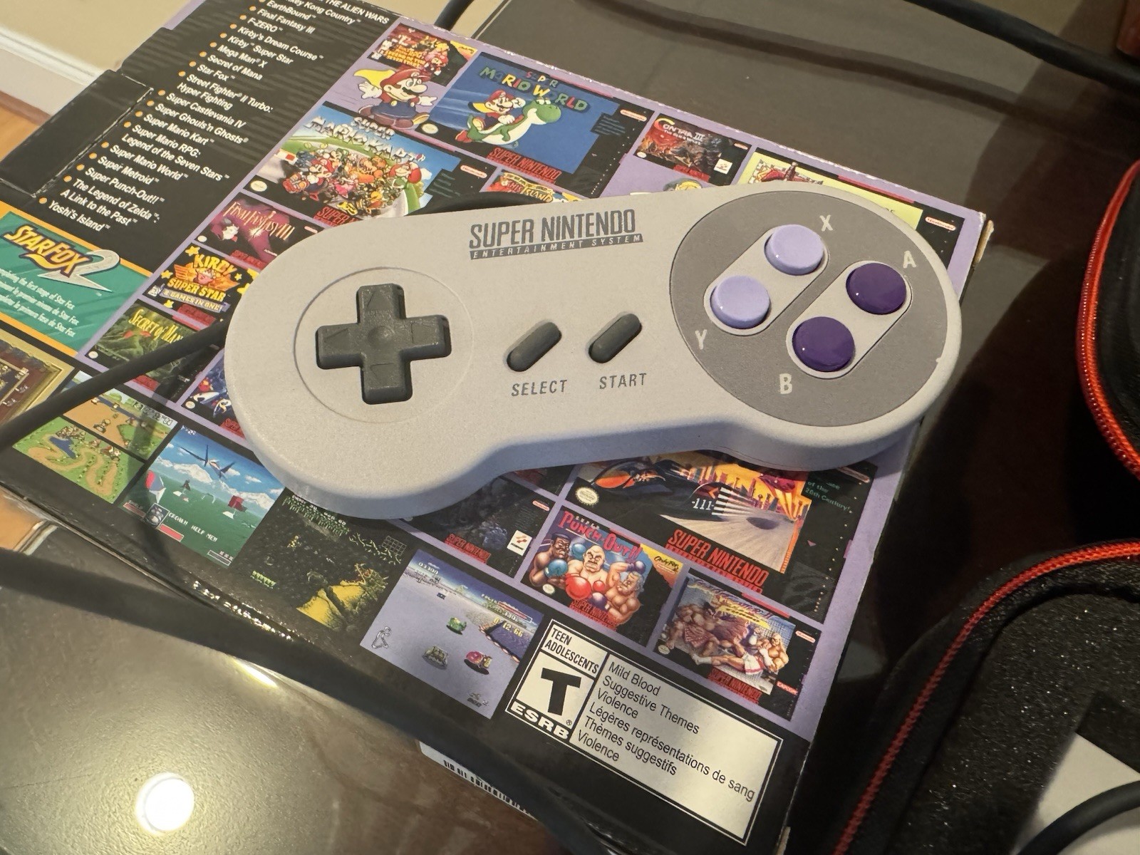 GREAT condition Snes Classic With Box And Carrying Case