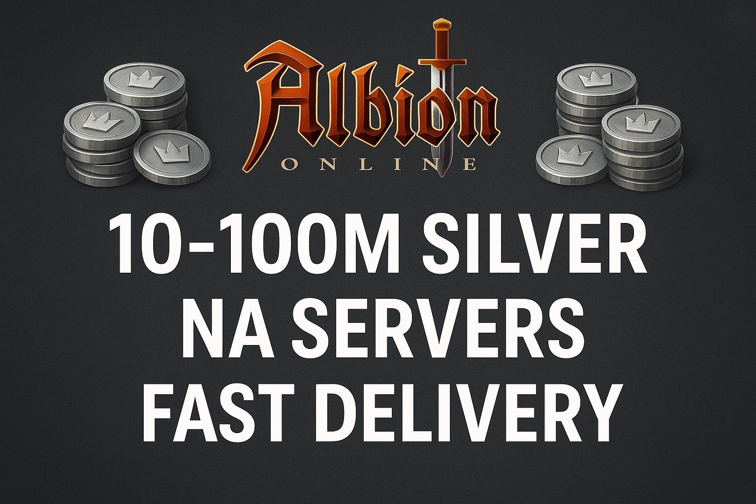 Albion Online North american server 10M SILVER !!!💰💰Quick delivery
