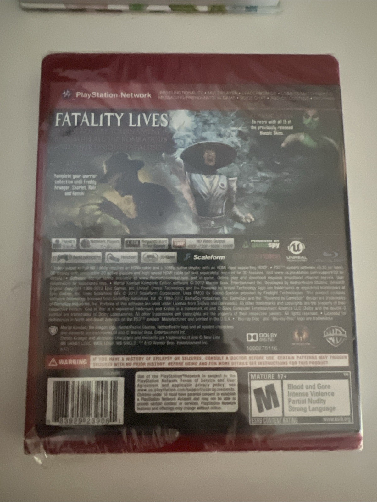 Mortal Kombat — Komplete Edition (Sony PlayStation 3, 2012)