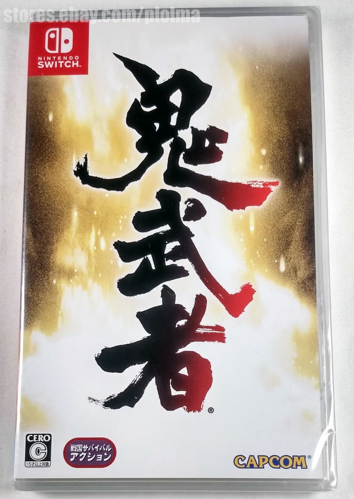 ONIMUSHA: WARLORDS Brand New Physical NINTENDO SWITCH Game JP Import US Seller