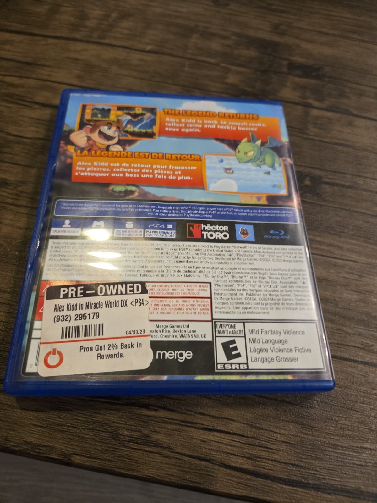 PS4 Game Bundle Lot of 6 – Terraria, Rayman Legends, Mega Man 11, Flashback+More