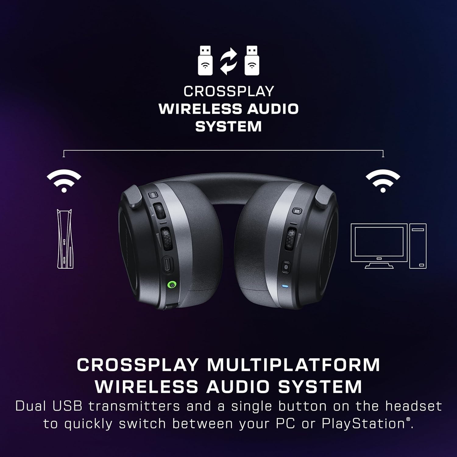 High-Fidelity Stealth 700 Gen 3 Gaming Headset – 80-Hour Battery & Bluetooth 5.2