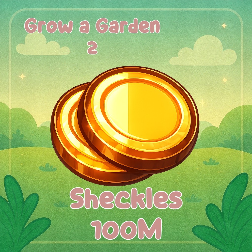 100M Sheckles | Grow a Garden 2 | GAG2 Fast & Easy
