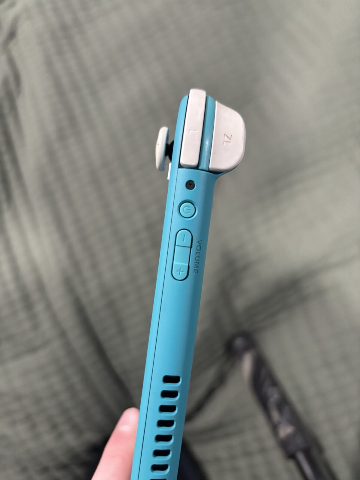 Nintendo Switch Lite Blue White Handheld Console USB-C Headphone Jack