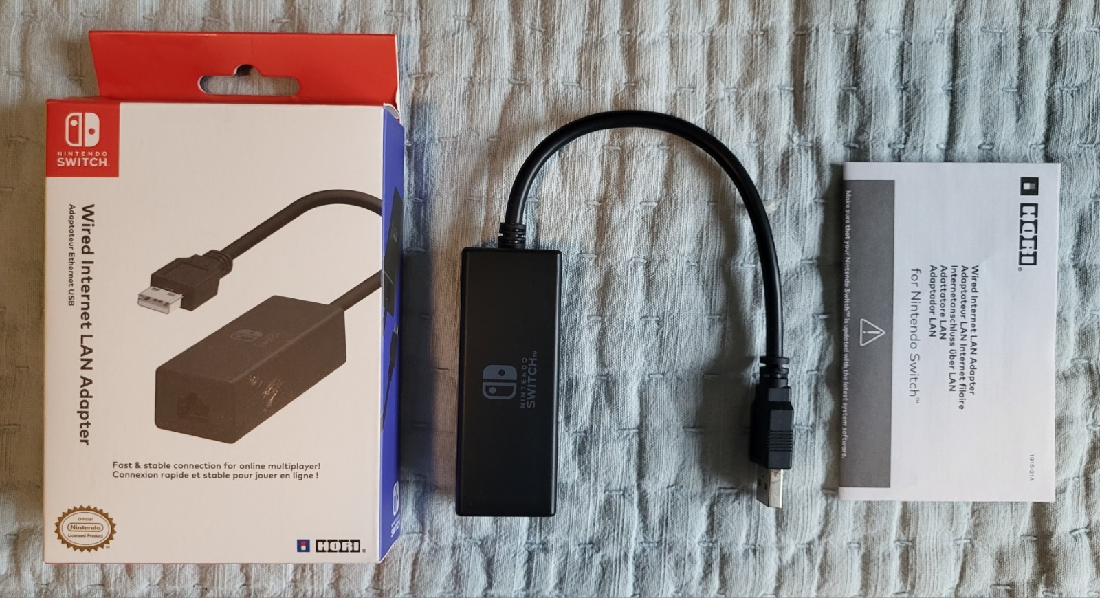 Nintendo Switch HORI Ethernet LAN Adapter