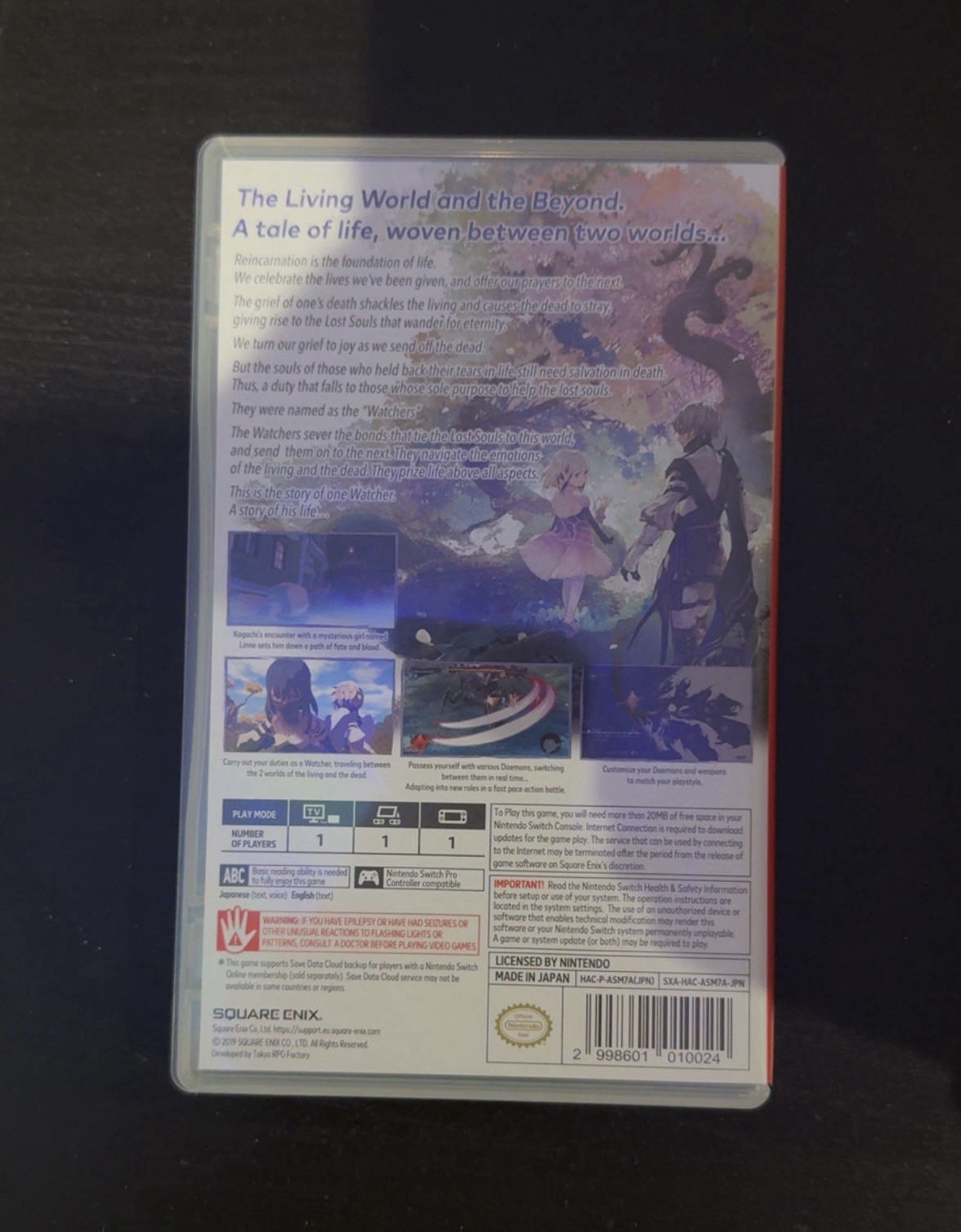 Oninaki English Cover – Nintendo Switch – US Seller