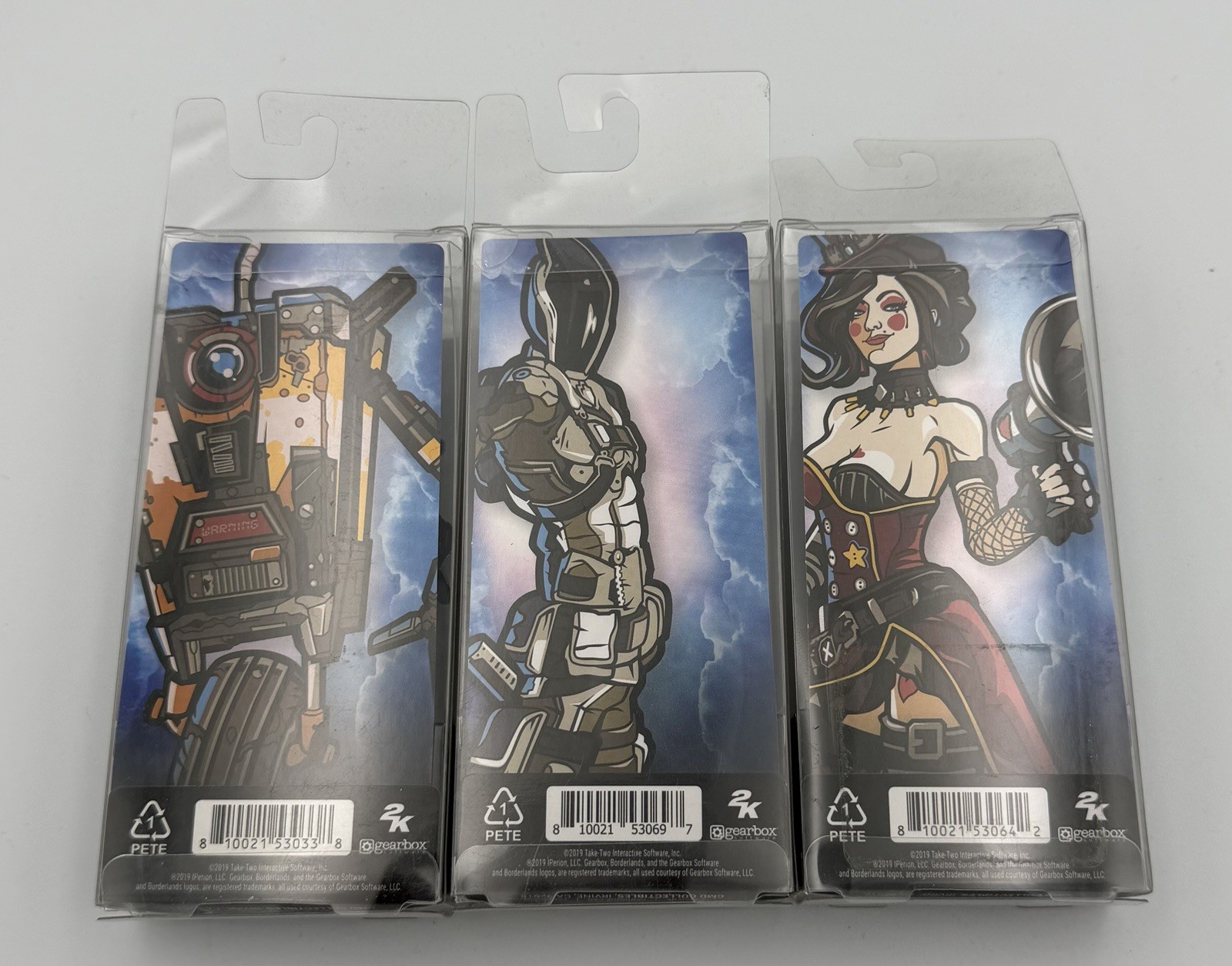 FIGPIN Borderlands 3 Lot Of 3 Moxxi Zero Claptrap Enamel Pins READ DESCRIPTION