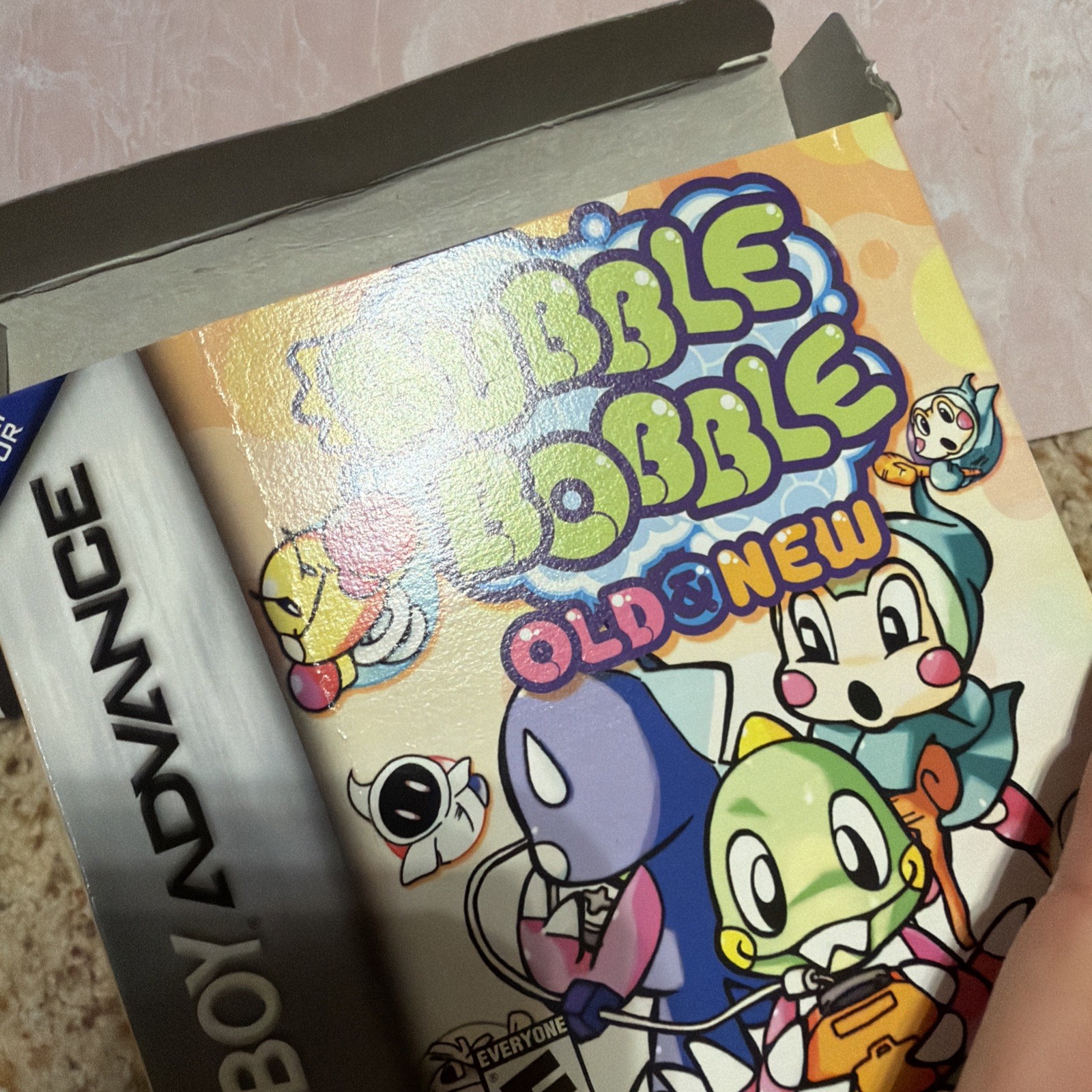 Bubble Bobble Old & New Nintendo GameBoy Advance CIB Authentic- Tested Complete