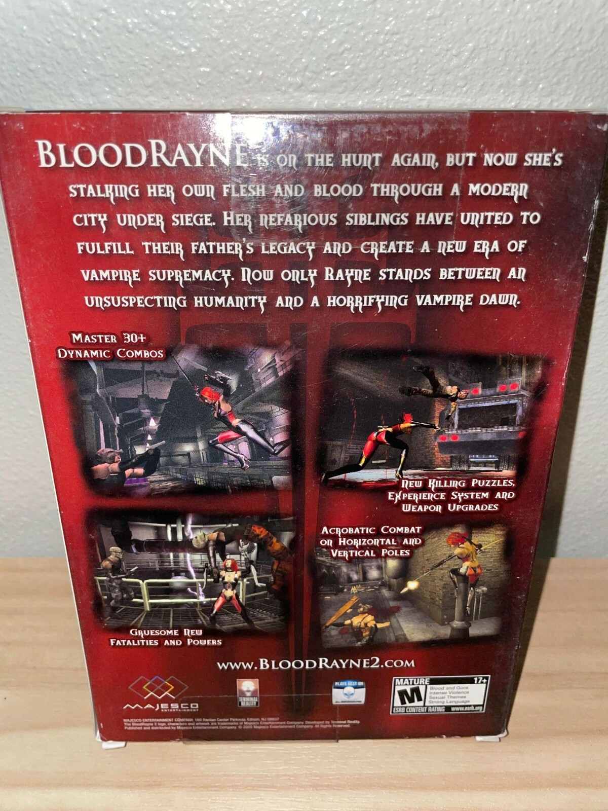 BloodRayne 2 (PC, 2005) Majesco Entertainment – PC Game – NEW in box!