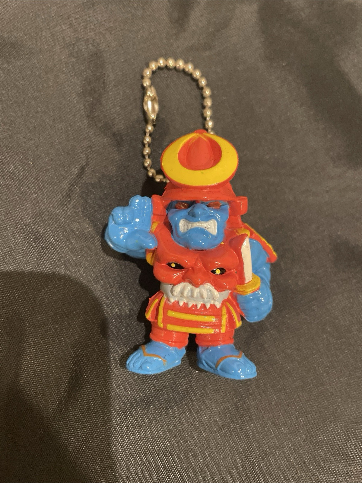 CAPCOM DARKSTALKERS E3 1994 PROMOTIONAL POUCH w/8 VINYL FIGURES 1 1/2” RARE VTG