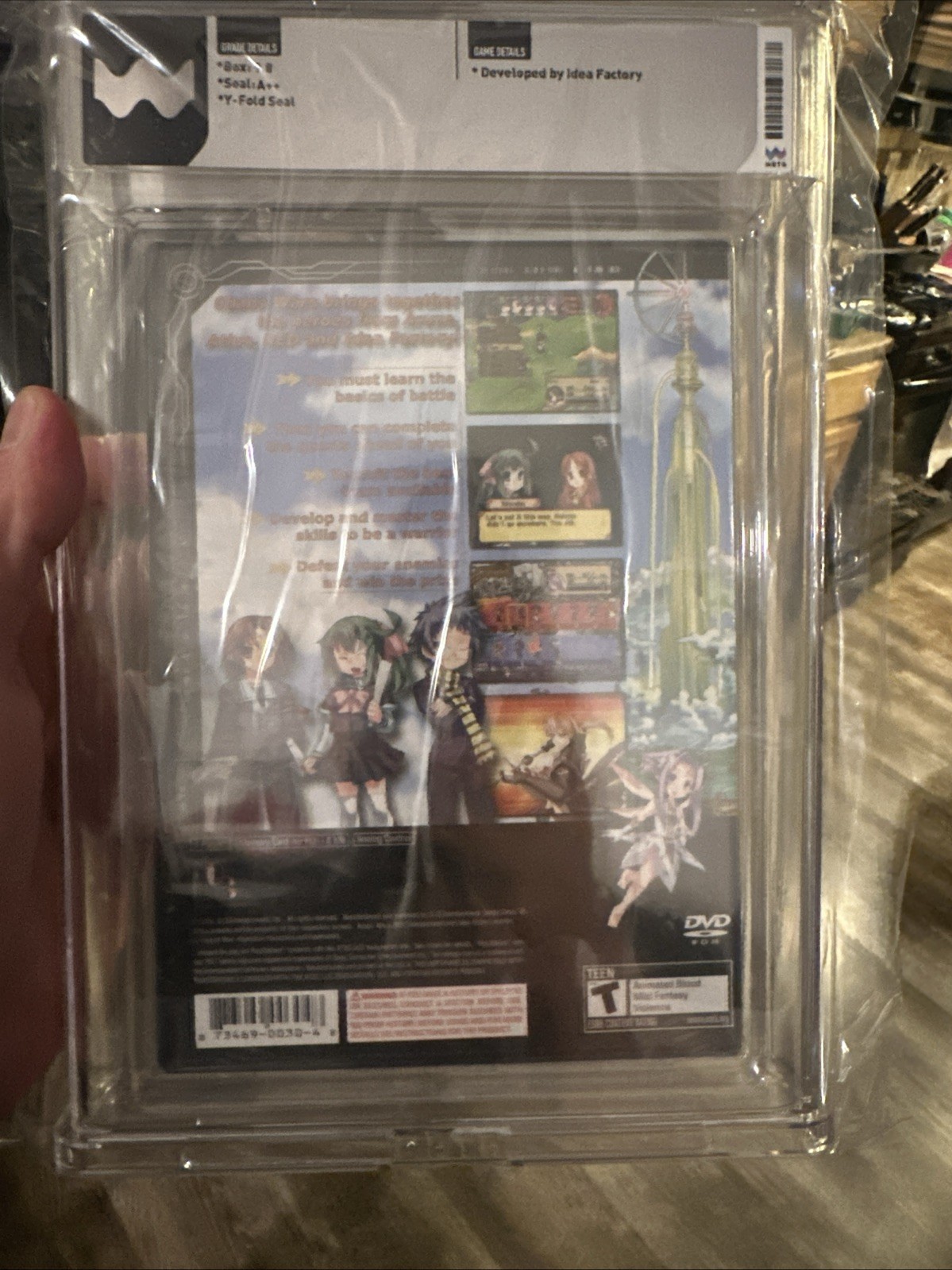 Chaos Wars (Sony PlayStation 2, 2008) – CGC Graded 9.8 A++, Sealed, Y-Fold RARE